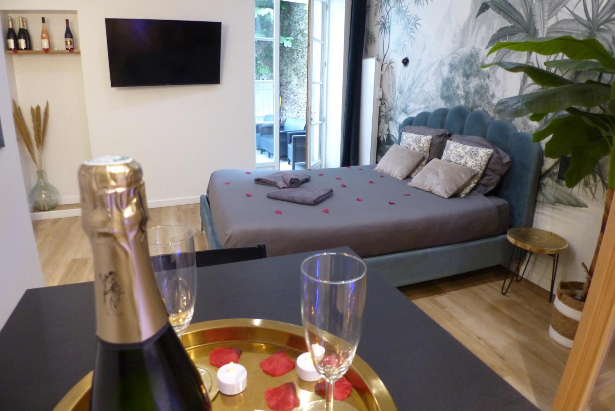 Appartement Balneotherapie Et Sauna Hyper Centre Nantes Dış mekan fotoğraf
