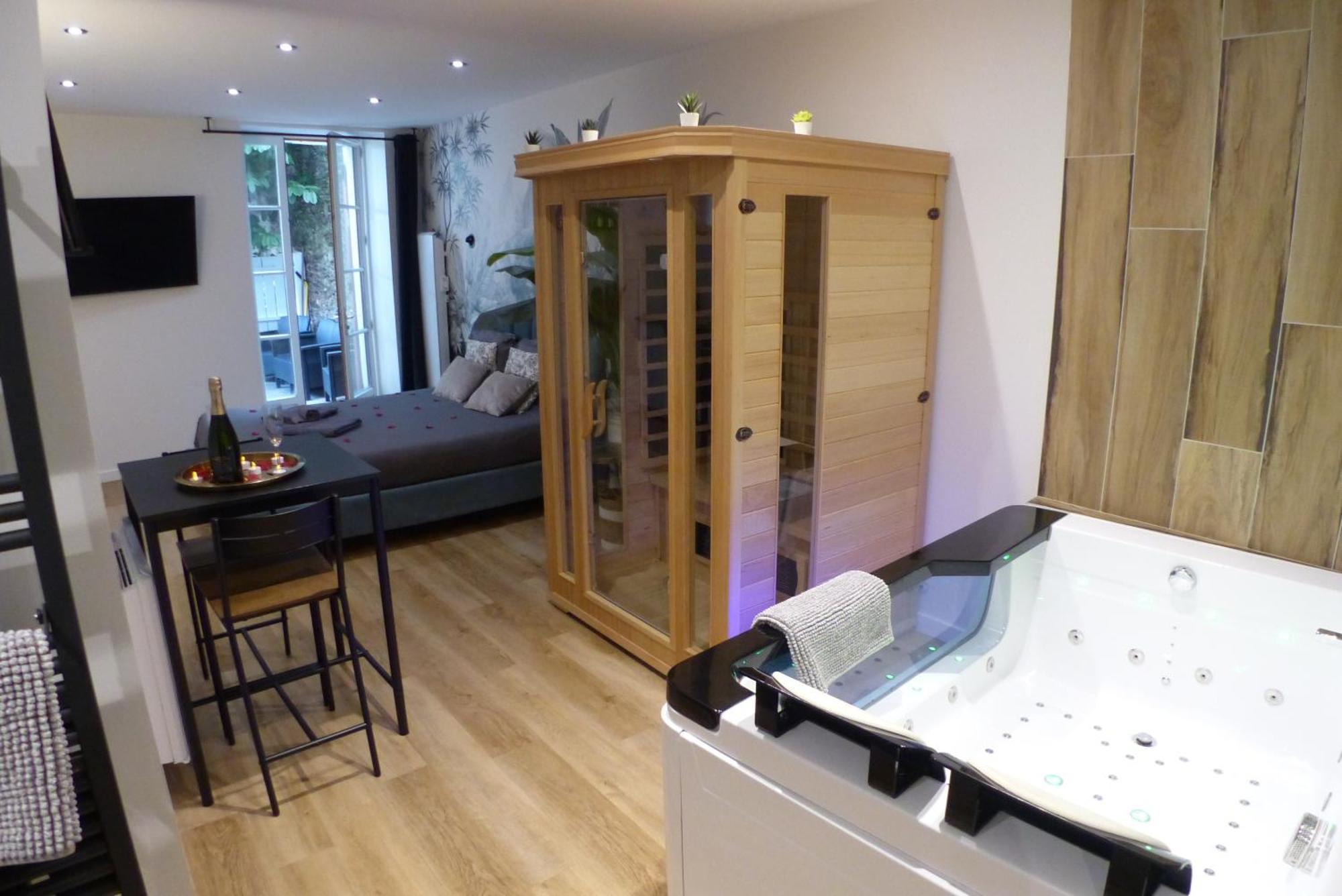 Appartement Balneotherapie Et Sauna Hyper Centre Nantes Dış mekan fotoğraf